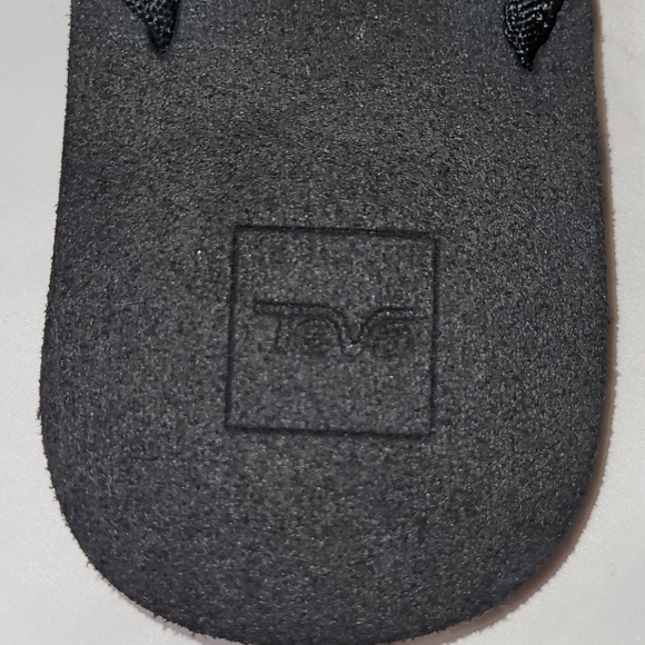 Teva Thong Black Foam Flip Flops Sandals Size 7 - Picture 3 of 8